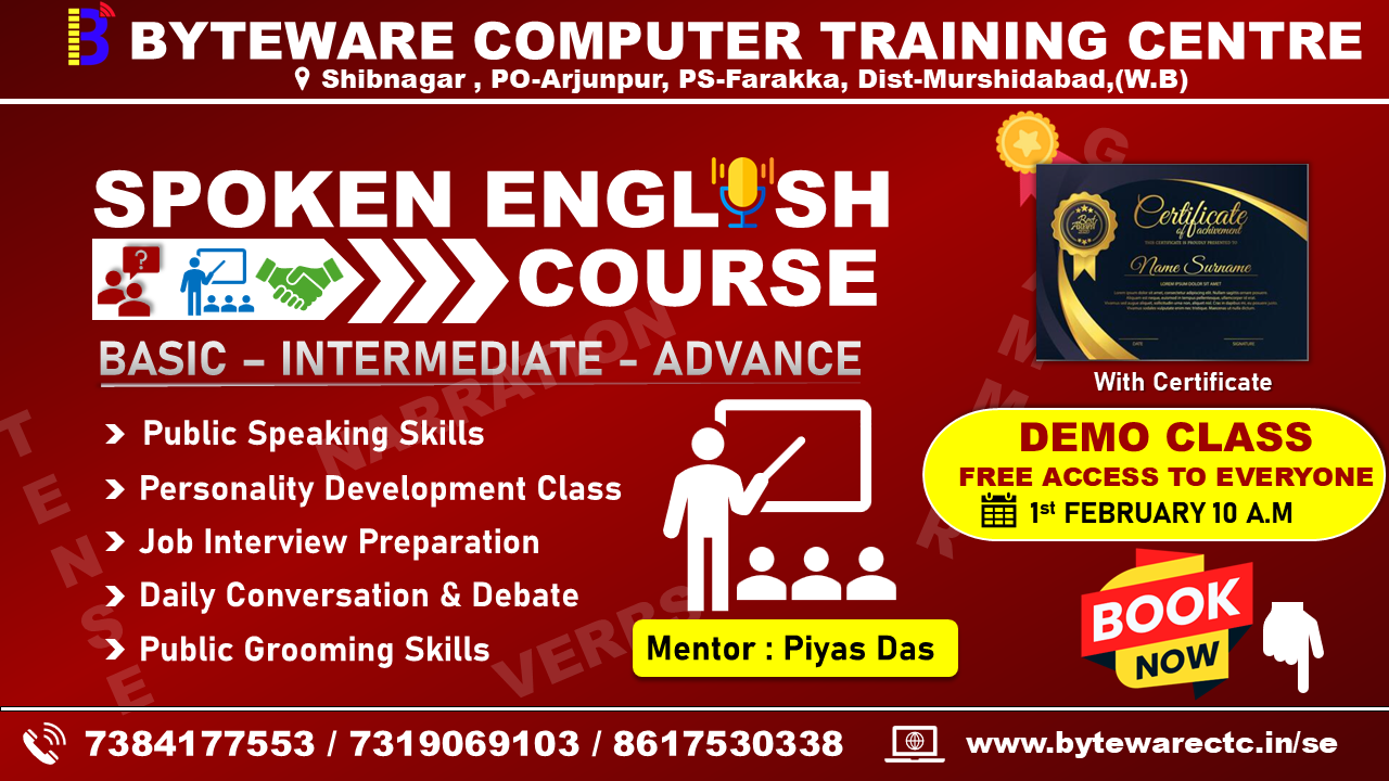 Spoken English Demo Class